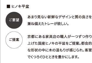 ヒノキ平盆